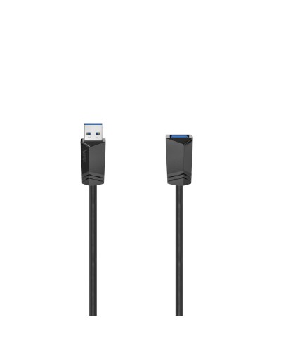 Cable Alargador USB Hama 00200628 1,5 m Negro