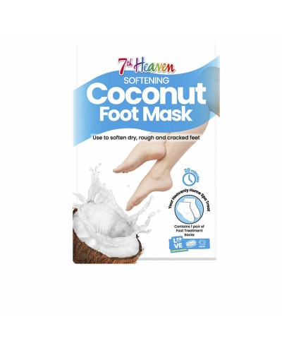 Vochtinbrengende Voetcrème 7th Heaven COCONUT (1 Stuks)