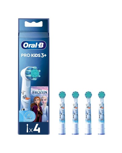 Replacement Head Oral-B EB10 4 FFS FROZEN II Purple (4 Units)