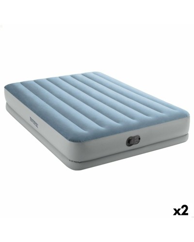 Materassino Gonfiabile Comfort Queen Intex - 152 x 36 x 203 cm, Set da 2