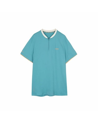 Camiseta de Manga Corta Hombre Nox Pro Turquesa Azul