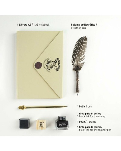 Set de Papelería Harry Potter 2100003662 Blanco