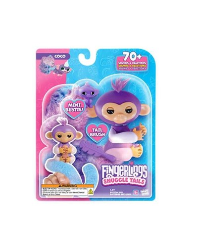 Mjukisleksak Bizak Fingerlings