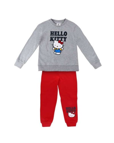 Lasten verkkapuku Hello Kitty Harmaa 12 vuotta