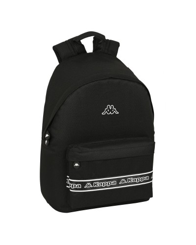 School Bag Kappa   31 x 41 x 16 cm Black