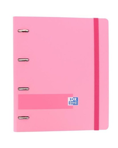 Raccoglitore ad anelli Oxford Rosa A4+