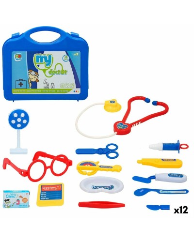 Leksak, doktorsväska med tillbehör Colorbaby My Doctor 14 Delar (12 antal)