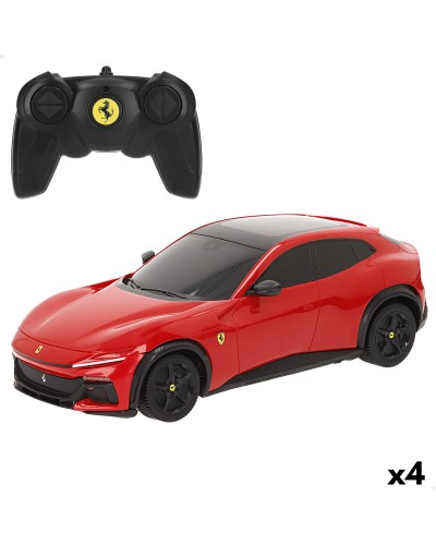 Remote-Controlled Car Ferrari PUROSANGUE 1:24 20 x 6 x 9 cm (4 Units)