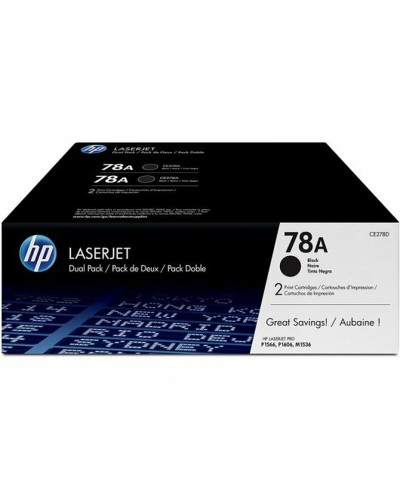 Original Toner HP CE278AD Svart
