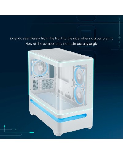 ATX Semi-Tower Gehäuse Asus 90DC00P3-B19000 Weiß