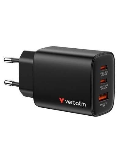 USB Cable Verbatim 32352 65 W Black