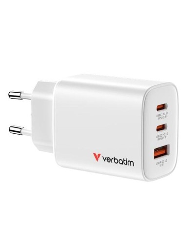 Câble USB Verbatim 32353 65 W Blanc