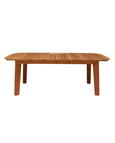 Mesa de Comedor Home ESPRIT madera de teca 200 x 90 x 74 cm