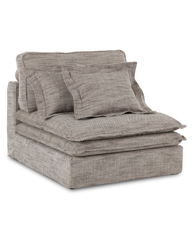 Soffa Home ESPRIT Ljusbrun 102 X 120 X 95 CM Central