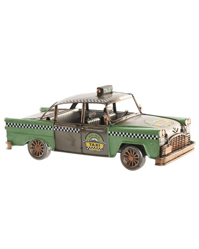 Figurine Décorative Home ESPRIT Vert Argenté Voiture Vintage 32 x 14 x 13 cm