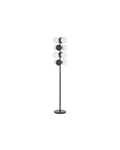 Golvlampa Home ESPRIT Vit Svart 28 X 28 X 155 CM