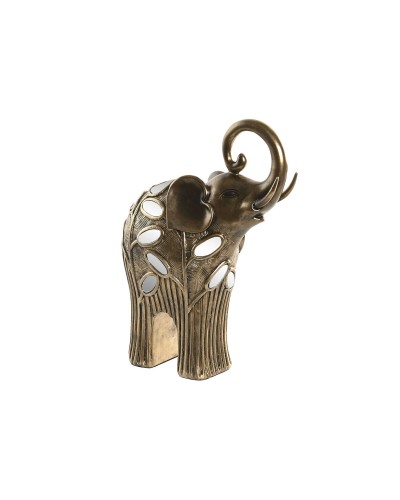 Statua Decorativa Home ESPRIT Bronce Elefante 19 X 9 X 25,5 CM