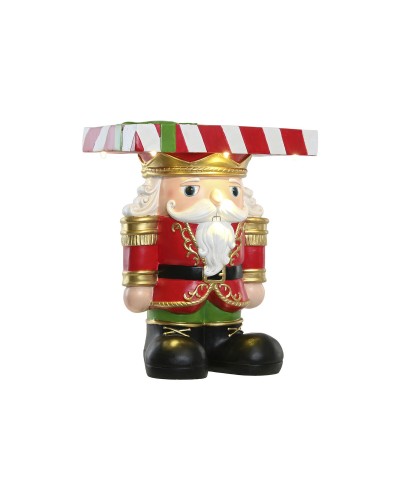 Small Side Table Home ESPRIT Multicolour Nutcracker 37 X 27 X 47 CM