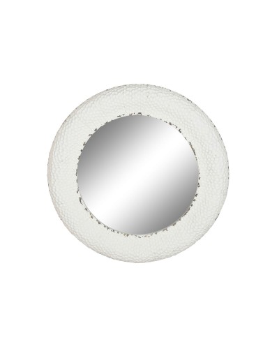 Espejo de pared Home ESPRIT Blanco 84 X 6 X 84 CM