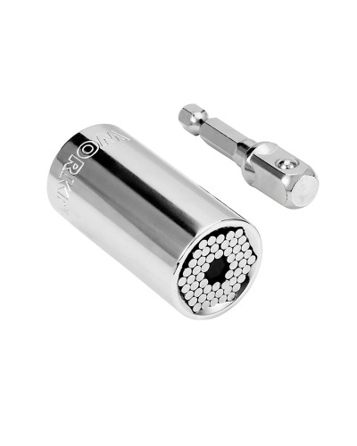 Universele Dopsleutel met Accessoires Workpro