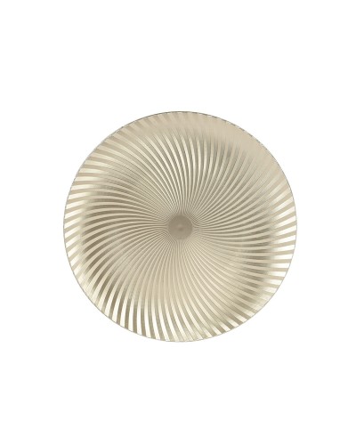 Koristelautanen Decoris Champagne Ø 33 x 1,5 cm