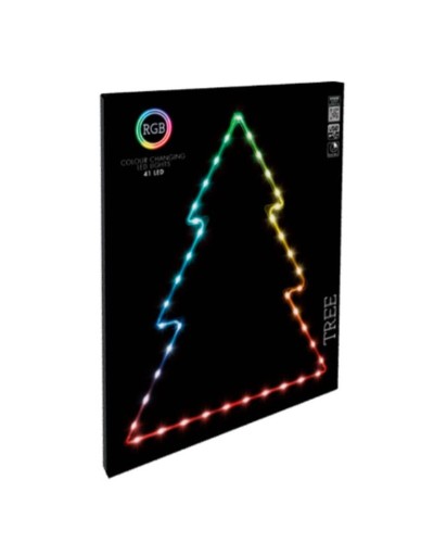 Lighting decoration BASIC & CO RGB Christmas Tree 48 x 60 cm