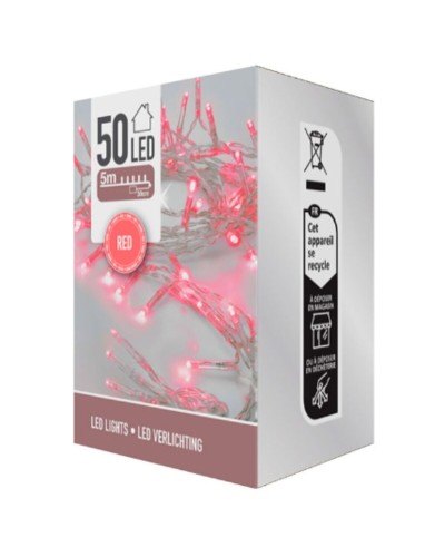 LED-krans BASIC & CO Varmvit 5 m