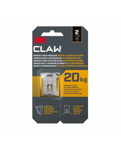 Gancio per appenderla 3M 20 kg (2 Unità)