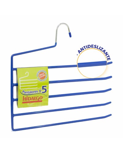 Multiple Trouser Hanger Hidalgo Blue Metal 34 X 0,5 X 32 CM