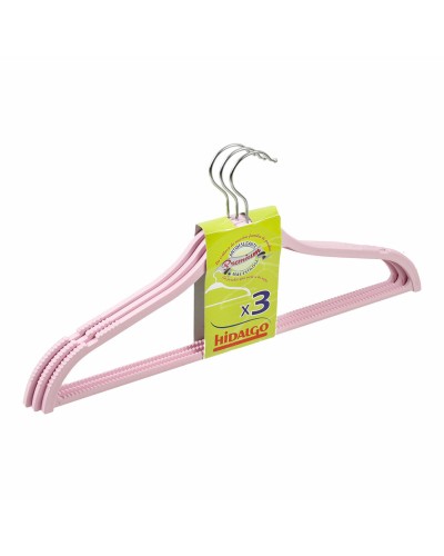 Kledinghangers Hidalgo Multicolour Metaal Plastic (3 Stuks)