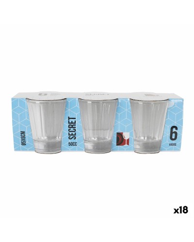 Schnapsgläser-Set Arcoglass Secret 50 ml 6 Stücke (18 Stück)