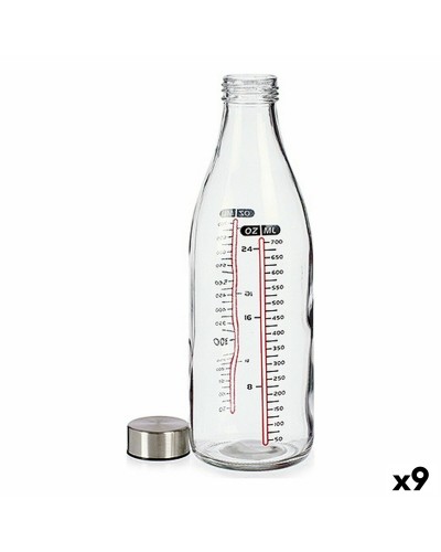 Measuring Jug Vivalto Crystal Steel (9Units)