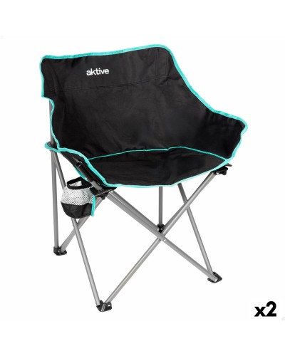 Silla Plegable Aktive 50 X 74 X 47 CM (2 Unidades)
