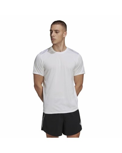 Maglia a Maniche Corte Uomo Adidas D4R Bianco