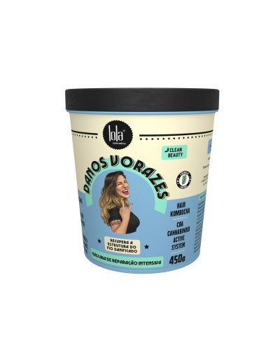 Mascarilla Capilar Reparadora Lola Cosmetics Danos Vorazes 450 g