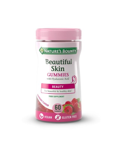 Integratore Alimentare Nature's Bounty Caramelle gommose Collageno Lampone 60 Unità