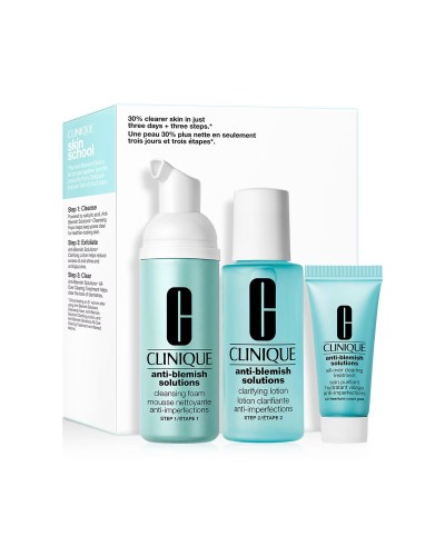 Cosmetic Set Clinique ANTI-BLEMISH SOLUTIONS 3 Pieces