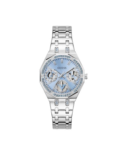 Horloge Dames Guess QUINN Zilverkleurig