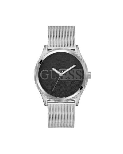 Horloge Heren Guess REPUTATION Zilverkleurig