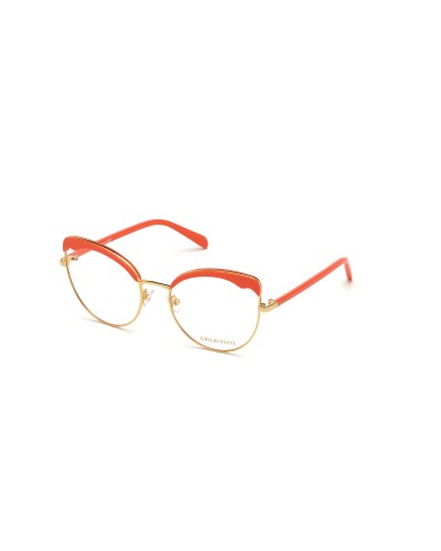 Emilio Pucci EP5131 : Lunettes Femme, Monture Marron/Or, Ø 55mm
