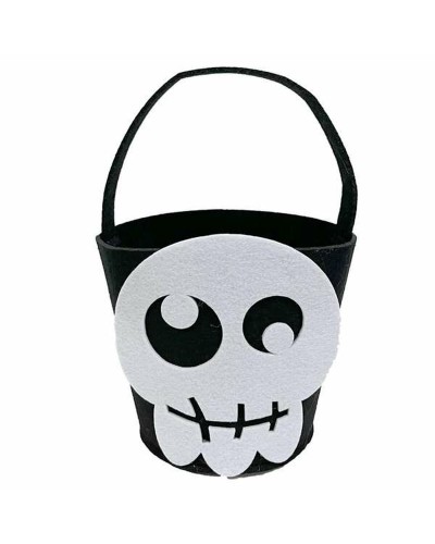 Halloweendekorationer My Other Me Skalle Vit Svart