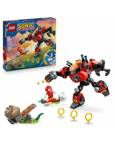Byggsats Lego 77005 Sonic Knuckles VS Dr. Eggman Egg Crusher Mech 350 Delar