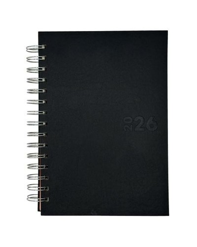 Agenda Didex BOSTON Negro 14,5 x 21 cm 2026