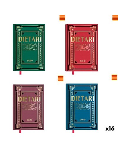 Appointment book DOHE 1/8 11,5 x 16,5 cm (16 Units)