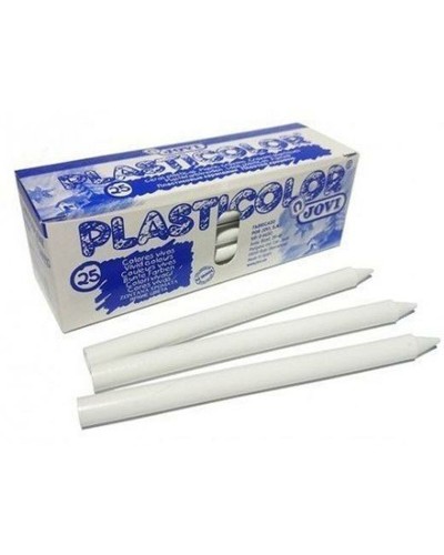 Väriliidut Jovi Plasticolor Valkoinen 25 Kappaletta