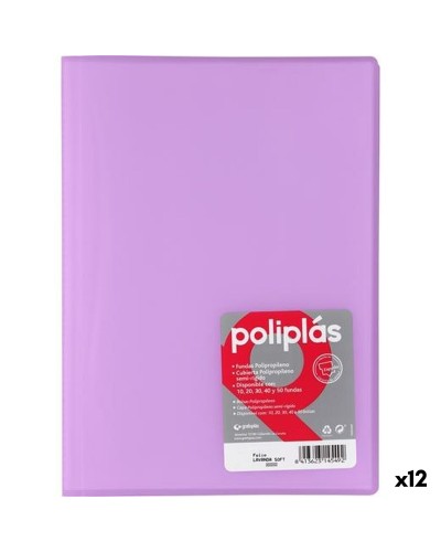 Ordnungsmappe Grafoplas POLIPLÁS Lavendel A4 (12 Stück)