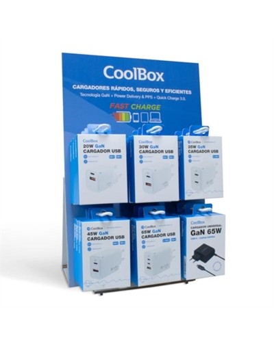 Wall Charger CoolBox COO-PACK-GAN