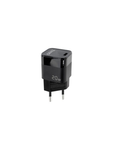 Wall Charger TooQ TQWC-PD20 Black 20 W