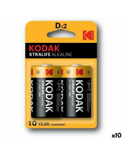 Alkalinebatterijen Kodak 1,5 V LR20 (10 Stuks)