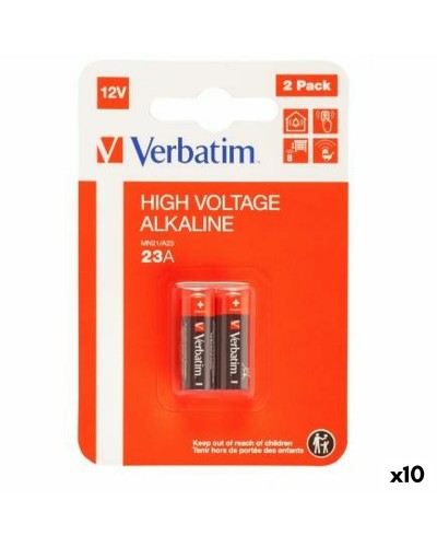 Akut Verbatim 12 V LR23A (2 Kappaletta) (10 osaa)